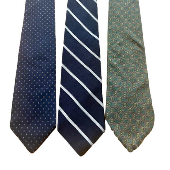 Brooks Brothers Other - Brooks Brothers Ties Set of Three Good Used Condition